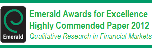 Outstanding Paper Emerald Award 2012